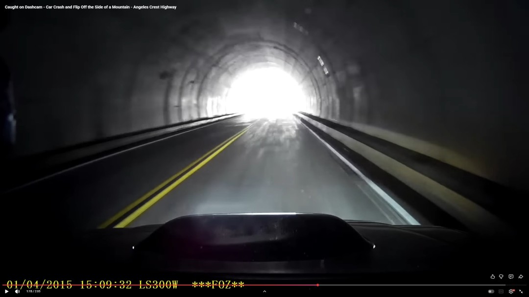 洛杉矶“死亡隧道”!网友开车还原Vince死亡时刻