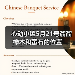 心动小镇5月21号溜溜橡木和萤石的位置（图2）
