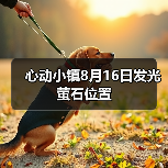 心动小镇8月16日发光萤石位置（图4）