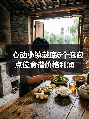 心动小镇谜底6个泡泡点位食谱价格利润（图4）