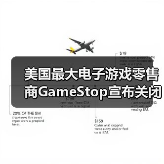 美国最大电子游戏零售商GameStop宣布关闭约300家门店（图3）