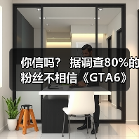 你信吗？ 据调查80%的粉丝不相信《GTA6》能如期发布（图1）