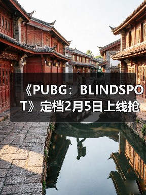 《PUBG：BLINDSPOT》定档2月5日上线抢先体验版（图2）