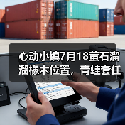 心动小镇7月18萤石溜溜橡木位置，青蛙套任务勿忘（图2）