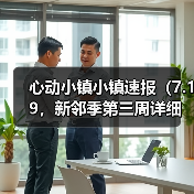 心动小镇小镇速报（7.19，新邻季第三周详细攻略）（图2）
