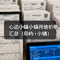 心动小镇小镇开地价格汇总（岛屿+小镇）（图1）