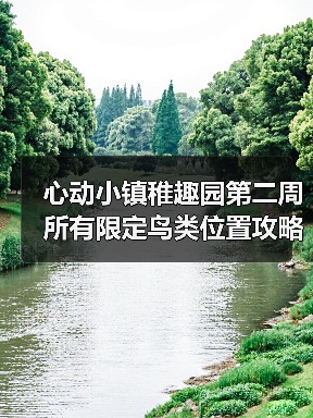 心动小镇稚趣园第二周所有限定鸟类位置攻略（图2）
