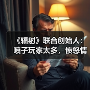 《辐射》联合创始人：喷子玩家太多，愤怒情绪蔓延（图4）