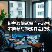 樱井政博透露自己起初不愿参与游戏开发纪实漫画项目（图2）