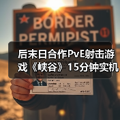 后末日合作PvE射击游戏《峡谷》15分钟实机（图1）