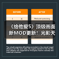 《给他爱5》顶级画面新MOD更新！光影天气全面升级（图3）