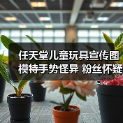 任天堂儿童玩具宣传图模特手势怪异 粉丝怀疑AI生成（图2）