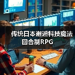传统日本邂逅科技魔法回合制RPG（图4）
