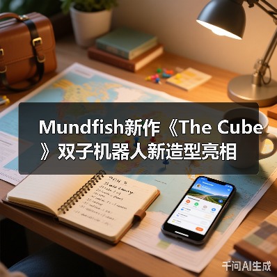 Mundfish新作《The Cube》双子机器人新造型亮相(图3) Mundfish新作《The Cube》双子机器人新造型亮相(图3)