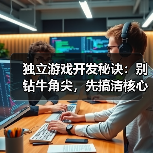 独立游戏开发秘诀：别钻牛角尖，先搞清核心玩法（图1）