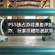 PS5独占游戏遭差评轰炸，玩家质疑防退款策略？（图1）