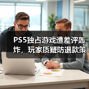 PS5独占游戏遭差评轰炸，玩家质疑防退款策略？（图4）