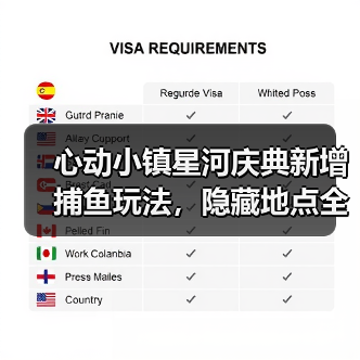 心动小镇星河庆典新增捕鱼玩法，隐藏地点全攻略（图2）