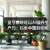 金亨泰呼吁以AI提升生产力，抗衡中国游戏规模优势（图1）