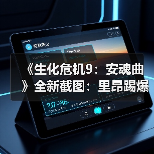 《生化危机9：安魂曲》全新截图：里昂踢爆丧尸！（图3）