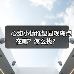 心动小镇稚趣园观鸟点在哪？怎么找？（图2）