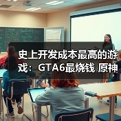 史上开发成本最高的游戏：GTA6最烧钱 原神紧随其后！（图1）