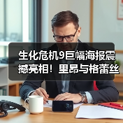 生化危机9巨幅海报震撼亮相！里昂与格蕾丝同框引期待（图2）